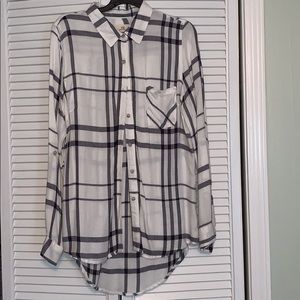 Thread Supply plaid top. Worn once